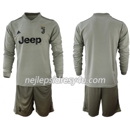Fotbalový Dres Juventus Dětské Venkovní 2018/19 Dlouhý Rukáv